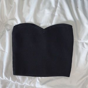 Aritzia babaton ribbed olaf tube top